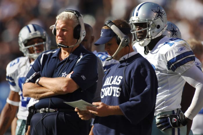 Sean Payton with the Dallas Cowboys