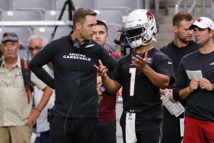 Kyler Murray and Kliff Kingsbury