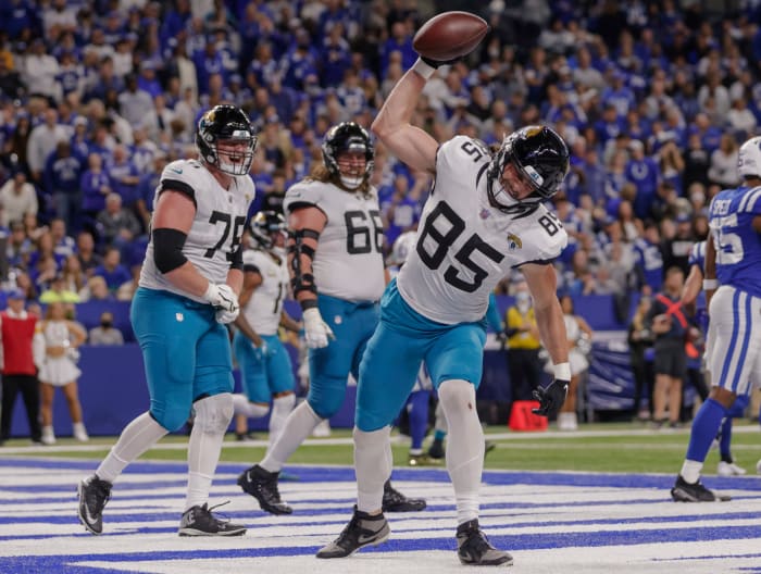 Jacksonville Jaguars tight end Dan Arnold.
