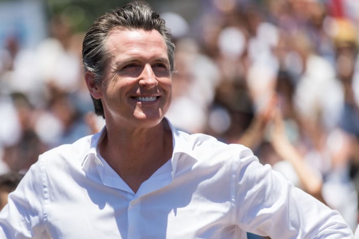 California Gov. Gavin Newsom