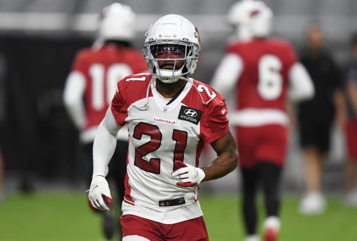 Arizona Cardinals cornerback Malcolm Butler at training camp.