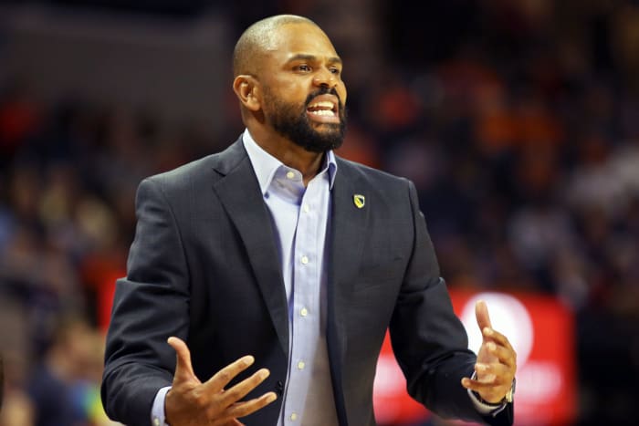 Coppin State head coach Juan Dixon.
