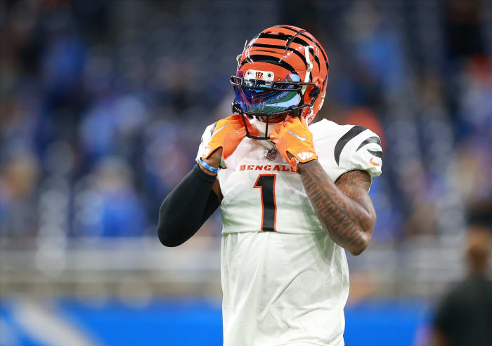Cincinnati Bengals rookie wide receiver Ja'Marr Chase.