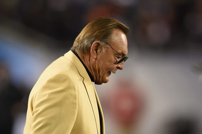 A closeup of Dick Butkus.