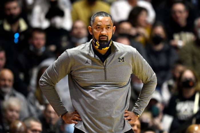 Michigan head coach Juwan Howard