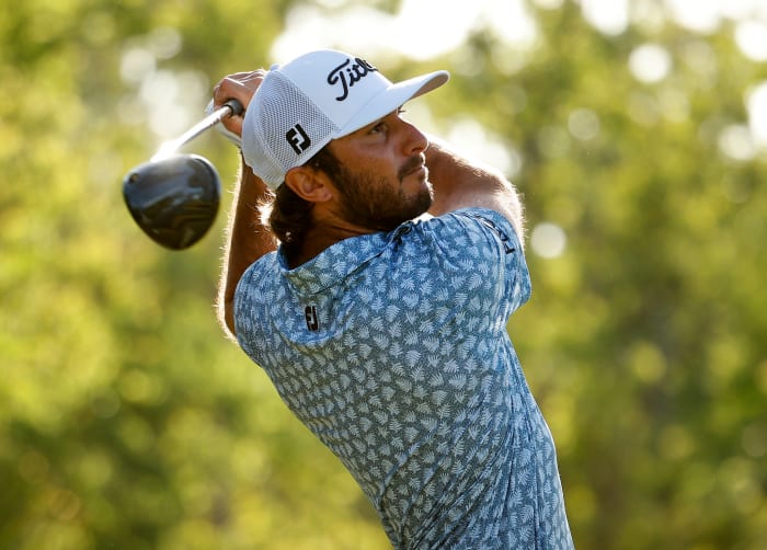 Max Homa in the Zurich Classic