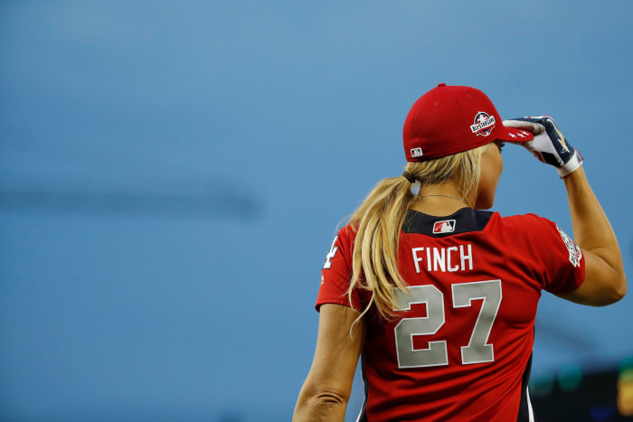 Jennie Finch Posed For Stunning Swimsuit Photo With Her Gold Medal ...