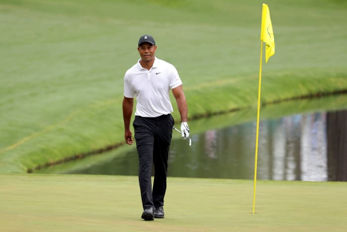 Tiger Woods at The Masters