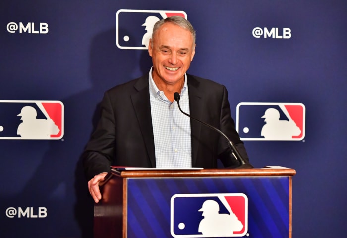 MLB commissioner Rob Manfred