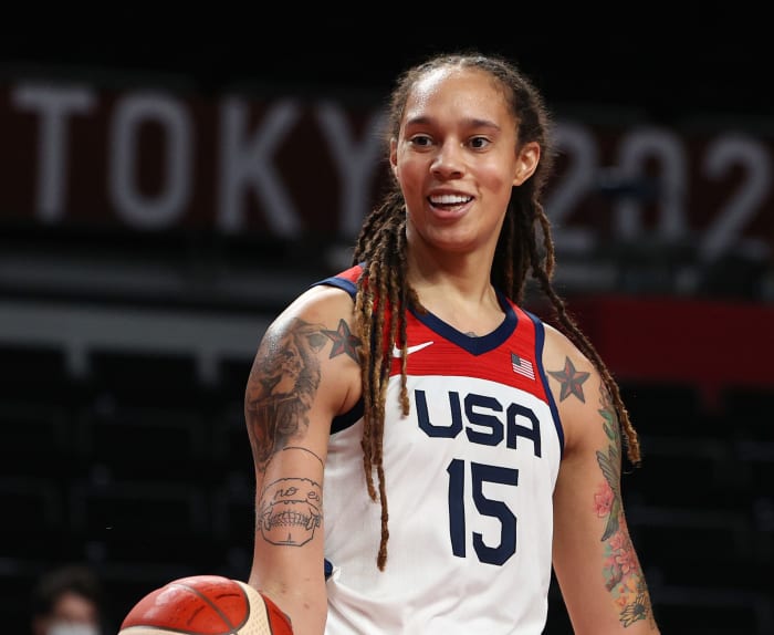USA basketball star Brittney Griner