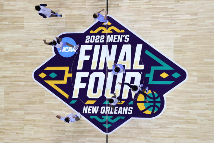 NCAA Men's Basketball Tournament Final Four in New Orleans' Caesars Superdome.