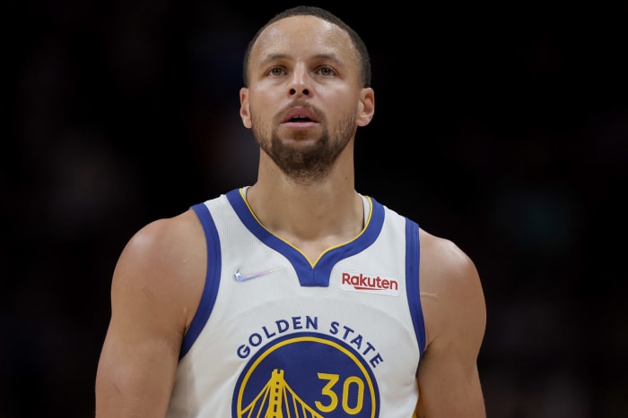 Warriors point guard Steph Curry