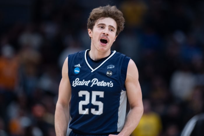 Saint Peter's star Doug Edert
