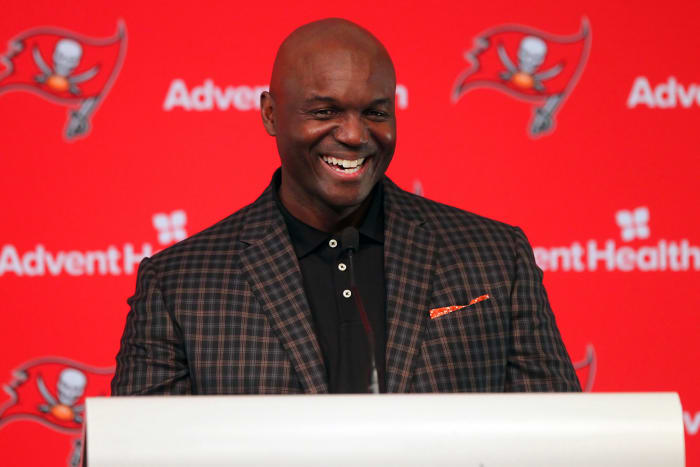 NFL: JAN 11 Bucs Coaches Press Conference