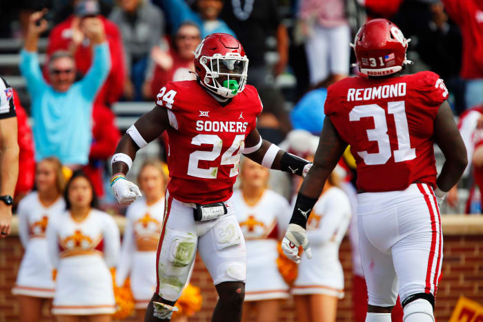 Brian Asamoah of Oklahoma.
