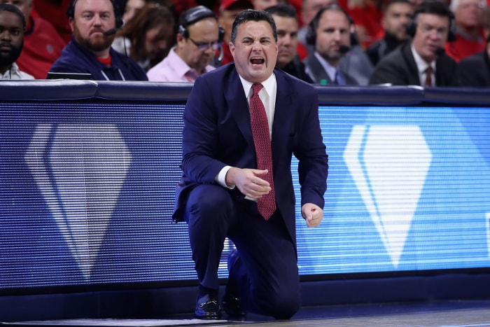 Arizona basketball coach Sean Miller.