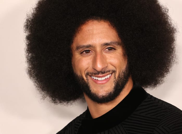 Colin Kaepernick at a red carpet event.