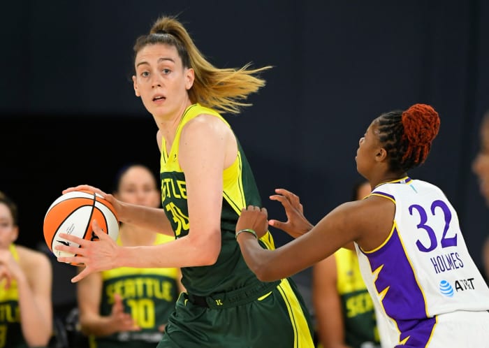 Seattle Storm forward Breanna Stewart.
