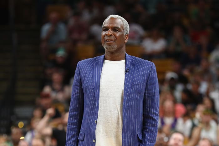 Charles Oakley at a BIG3 game.