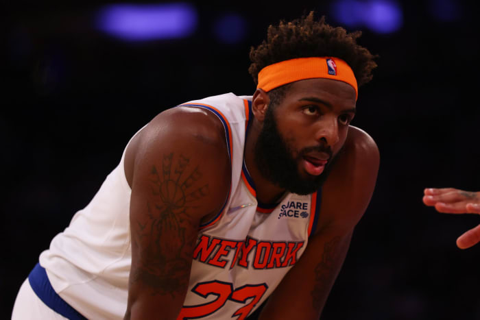 Mitchell Robinson of the Knicks.