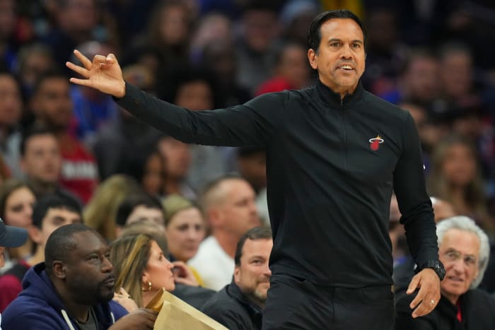 Miami Heat head coach Erik Spoelstra