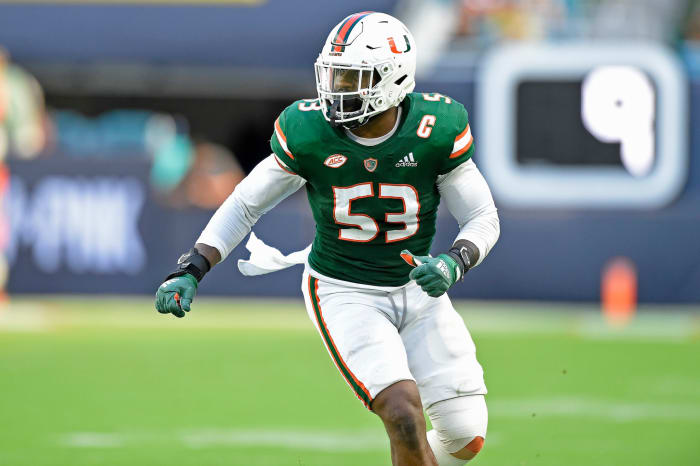 Zach McCloud of the Hurricanes.