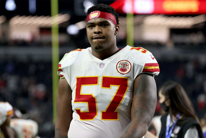 Kansas City Chiefs offensive tackle Orlando Brown.