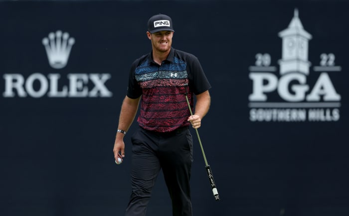 Mito Pereira of Chile at the PGA Championship on Friday.