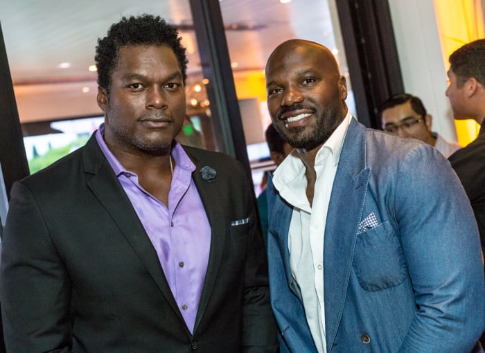 LaVar Arrington attends the Sports Academy Foundation 50 For 50.