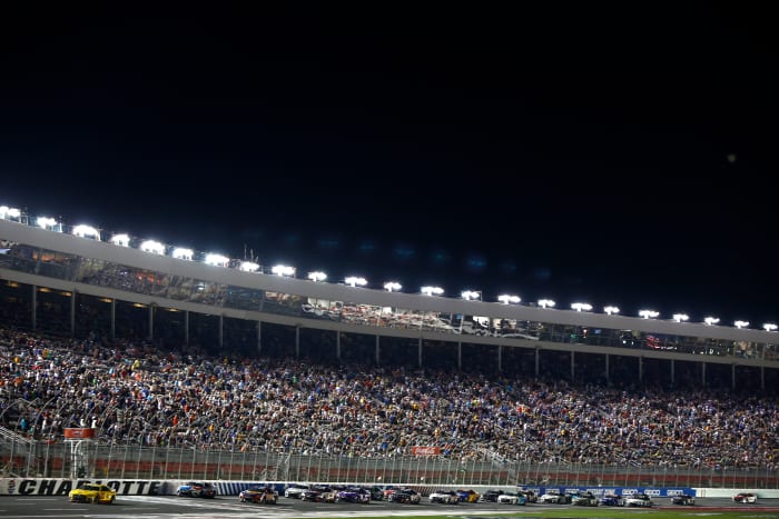 The Coca-Cola 600 in Charlotte on Sunday evening.