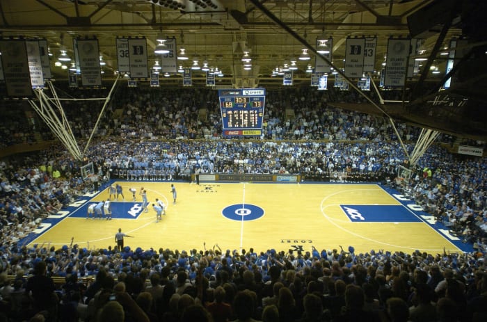 Duke and UNC face off.