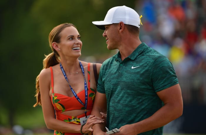 Look: Brooks Koepka's Wife Had Perfect Outfit For Miami Heat Game - The ...