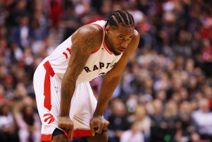 kawhi leonard during game 2