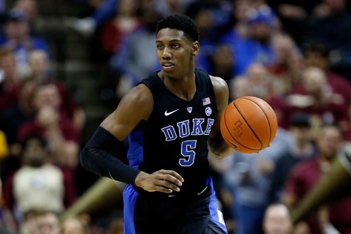 RJ Barrett of the Duke Blue Devils.