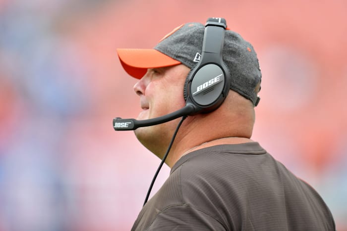 Cleveland Browns head coach Freddie Kitchens in Week 1 loss.