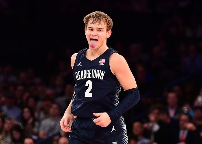 Georgetown guard Mac McClung.