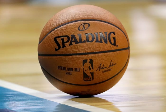 A General Picture of Spalding NBA Basketball