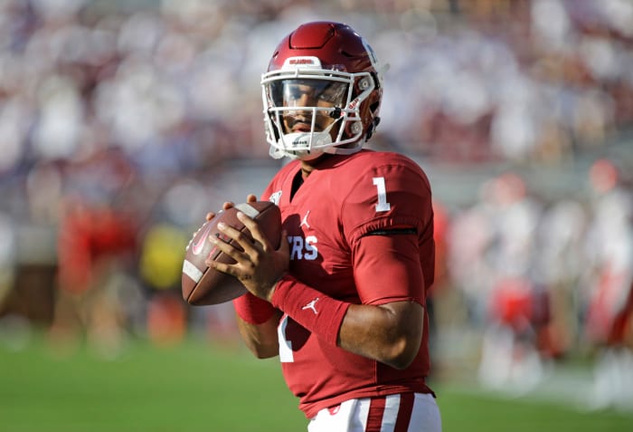 Current Heisman trophy favorite Jalen Hurts makes his debut at Oklahoma.