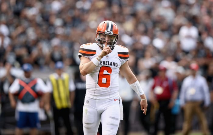 Baker Mayfield of the Cleveland Browns