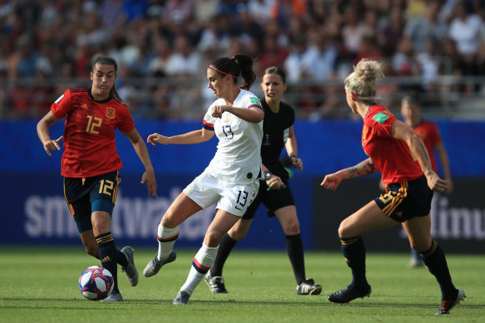 alex morgan in the world cup