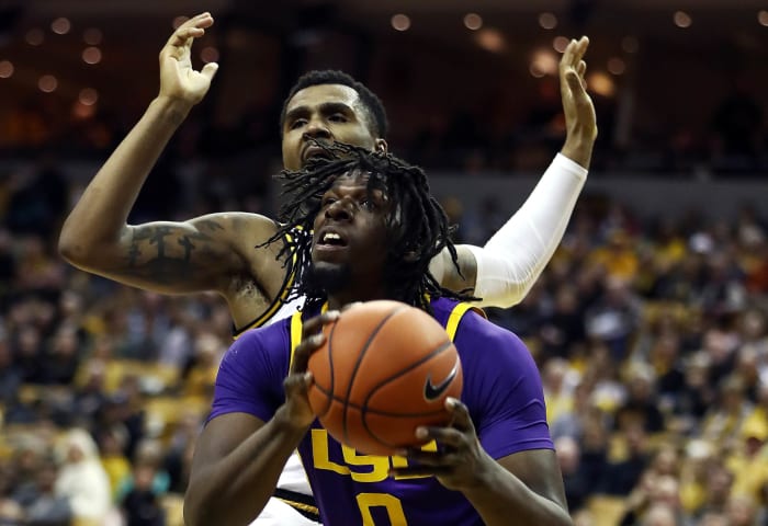 Naz Reid of the LSU Tigers