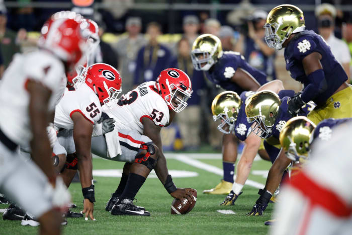 ESPN Releases Early Prediction For Notre Dame-Georgia - The Spun