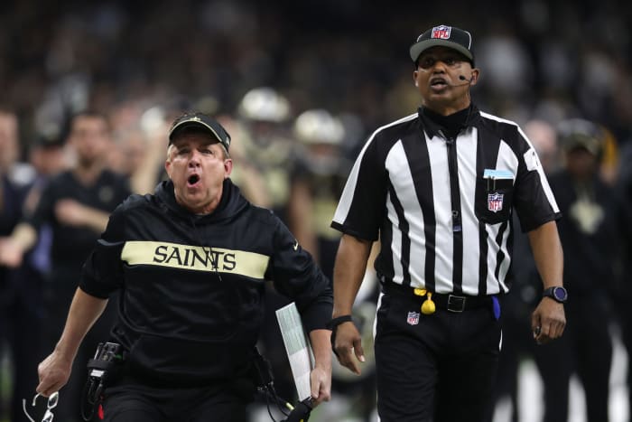 saints head coach sean payton after saints-rams
