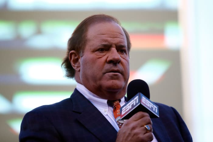 Chris Berman talking on ESPN.