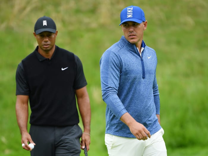 Golf World Reacts To What Brooks Koepka Said About Tiger Woods The Spun