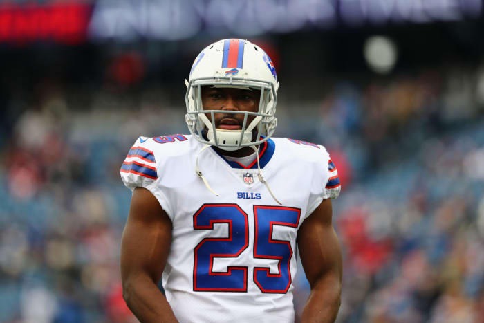 LeSean McCoy on the field for the Buffalo Bills.