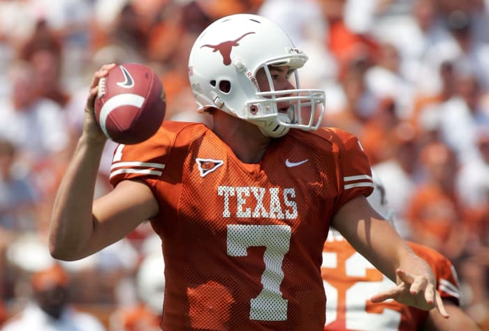 Former Texas quarterback Jevan Snead.