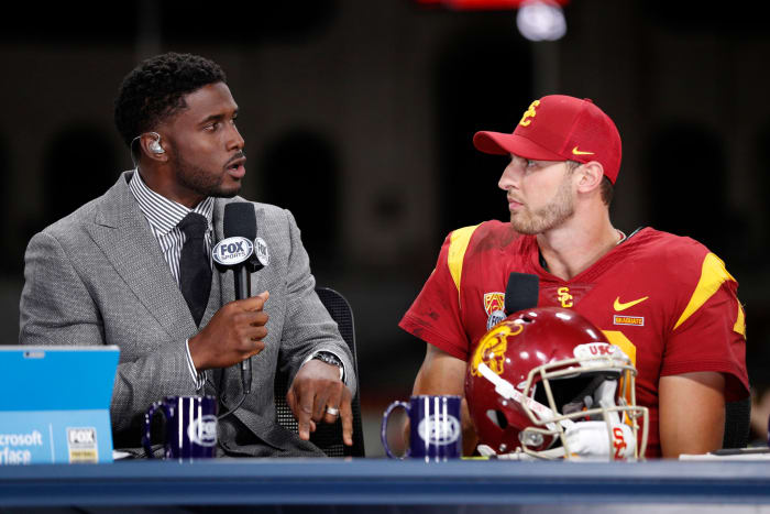 Reggie Bush talks to Matt Fink.