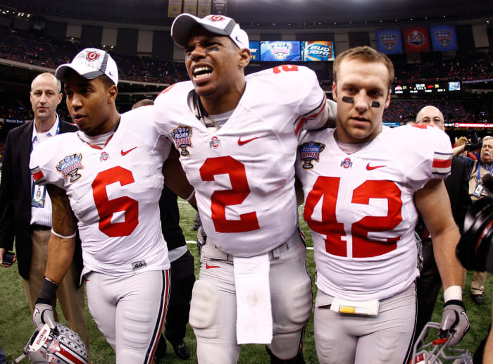 Terrelle Pryor after he played in the Sugar Bowl.