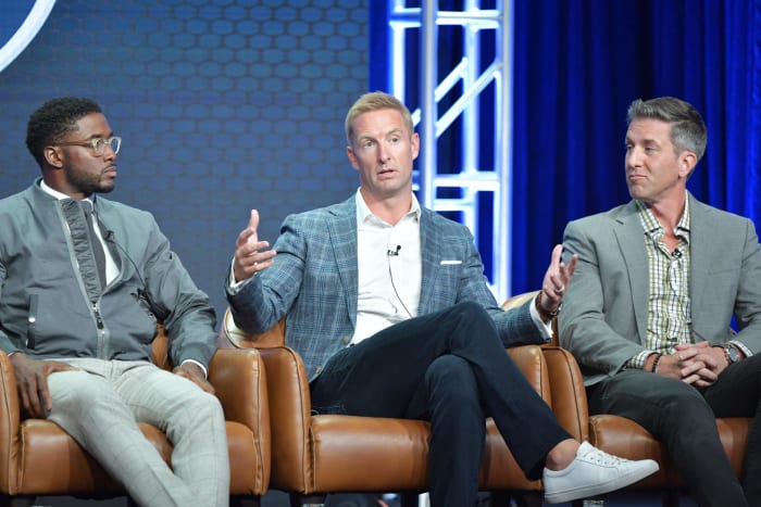 Joel Klatt at a conference.
